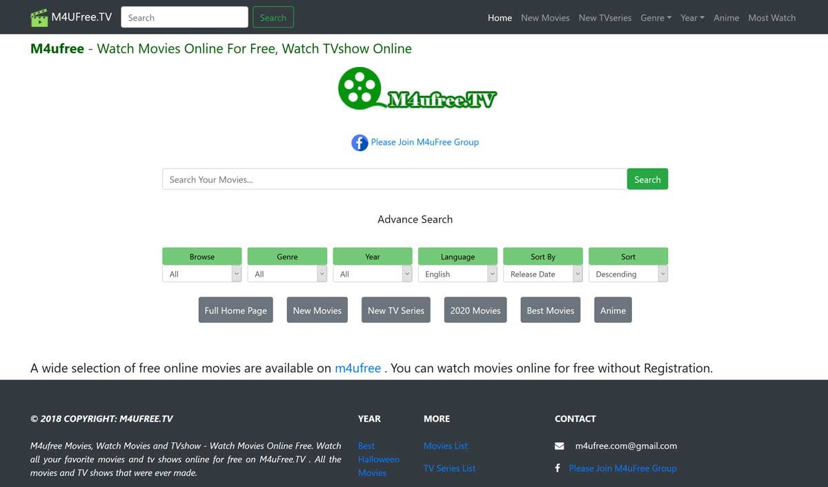 m4ufree movies app