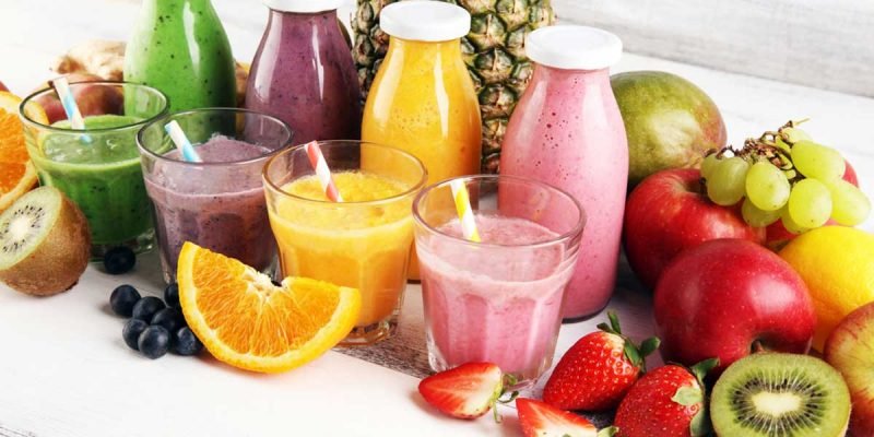 Fruit juices for fast and healthy weight loss