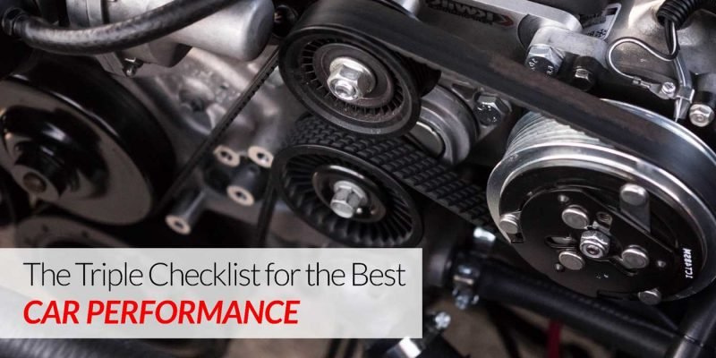 Checklist for the Best Car Performance