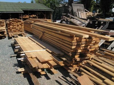 Storing Lumber for Building Materials