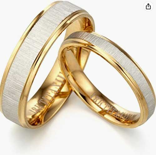 Gemini Couple Rings