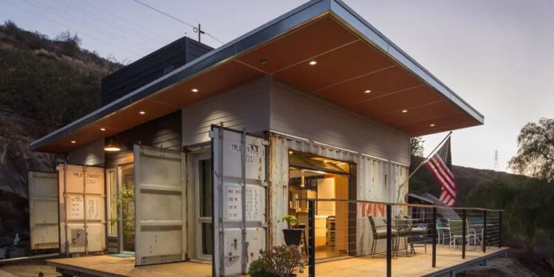 Shipping Container Garage: Innovative Living Spaces