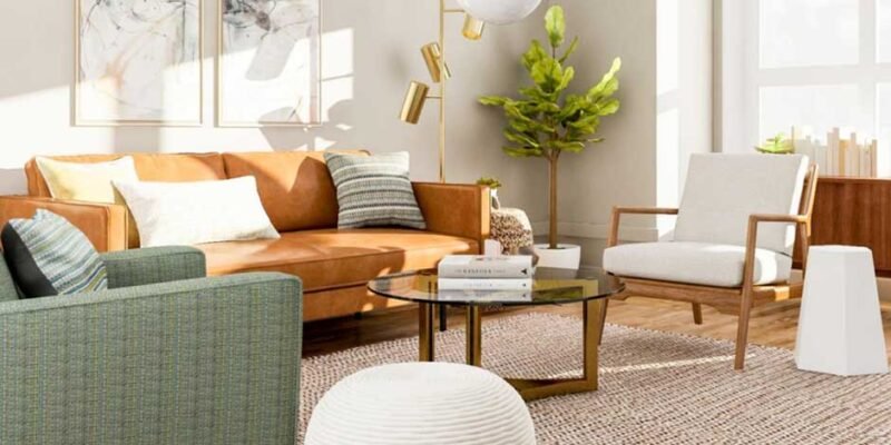 Showcasing Mid-Century Coffee Tables in Small Spaces: Maximizing Functionality and Style in Compact Areas